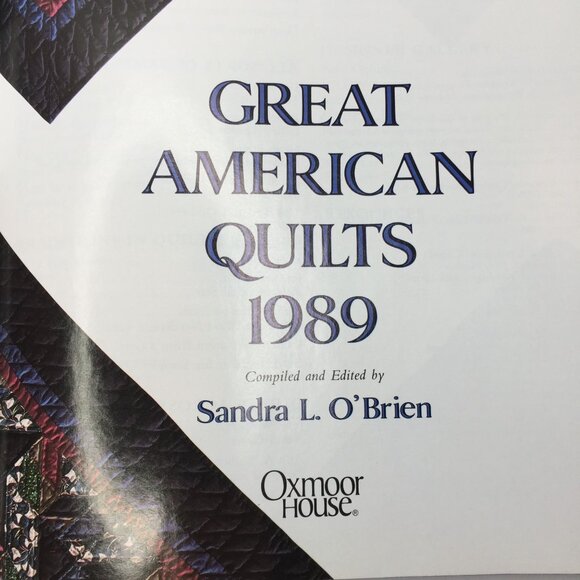 Great American Quilts 1989 Sandra O'Brien Samplers Traditions Examples Hardbound - Picture 3 of 15